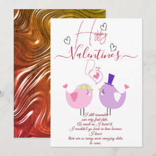 Cartes Pour Fêtes Annuelles Souhaitez une bonne Saint-Valentin.