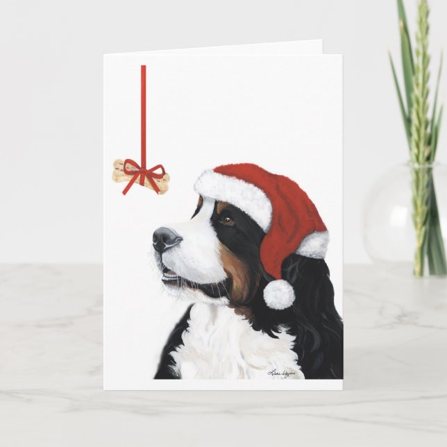 Cartes Pour Fêtes Annuelles Sourire c'est Noël (Devant)