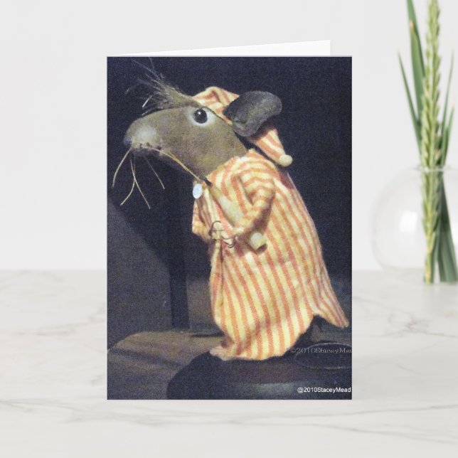 Cartes Pour Fêtes Annuelles Souris de Timothy (Devant)