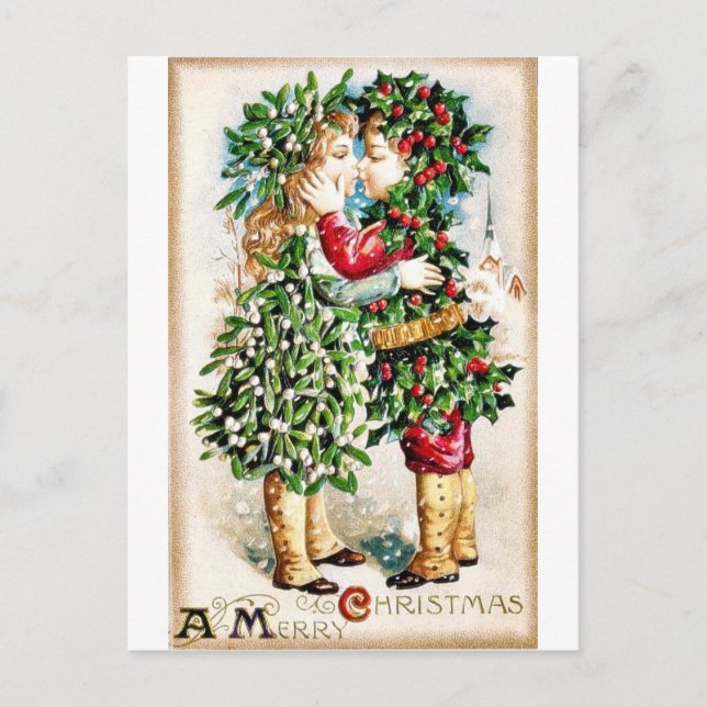Cartes Pour Fêtes Annuelles Souvenez-vous de Noël (Devant)
