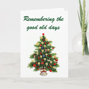 CARTES POUR FÊTES ANNUELLES SOUVENIRS DE NOËL ANCIENS JOURS & BON AMIS