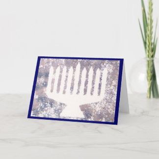 Cartes Pour Fêtes Annuelles Souvenirs Menorah de Hanukah
