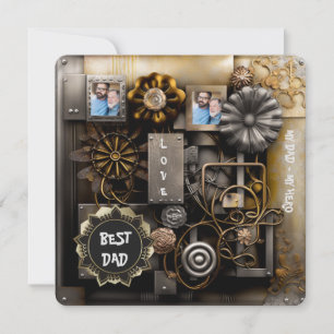 Cartes Pour Fêtes Annuelles Souvenirs Vintages rustiques