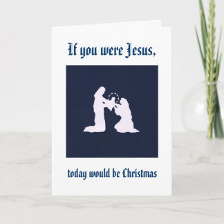 Cartes Pour Fêtes Annuelles Souviens-toi de Jésus pour ton anniversaire