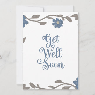 Cartes Pour Fêtes Annuelles Soyez bien bientôt salutations