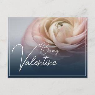 Cartes Pour Fêtes Annuelles Soyez Ma Saint-Valentin – Avec Grande Rose Rose