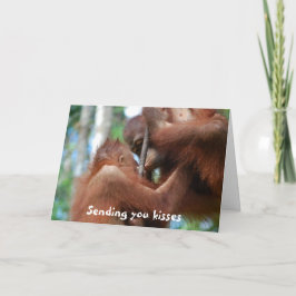 Cartes Pour Fêtes Annuelles Soyez mes baisers de Saint-Valentin