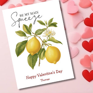 Cartes Pour Fêtes Annuelles Soyez mon principal pressoir amusant Valentine's D