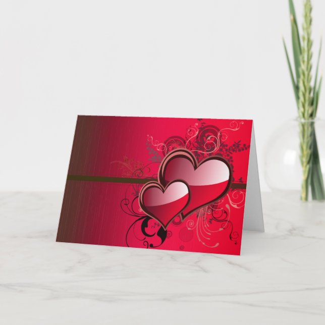 Cartes Pour Fêtes Annuelles Soyez mon Valentine (Devant)