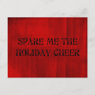 Cartes Pour Fêtes Annuelles Spare Me the Holiday Cheval