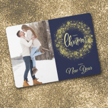 Sparkake Gold Snowflake Deux Photo Bleu