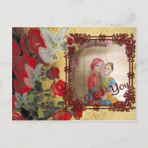 Cartes Pour Fêtes Annuelles spécial Happy Valentine amants à être