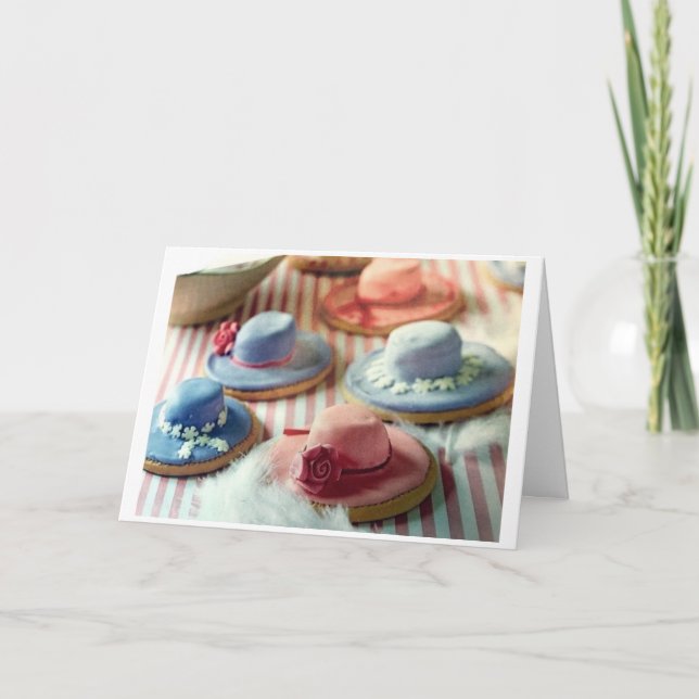 CARTES POUR FÊTES ANNUELLES **SPECIAL WISHES WITH SPECIAL COOKIES" FOR EASTER (Devant)