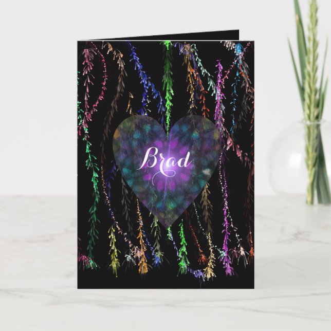 Cartes Pour Fêtes Annuelles Spectacle de Saint Valentin (Devant)