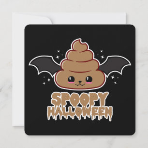 Cartes Pour Fêtes Annuelles Spoopy Halloween Kawaii