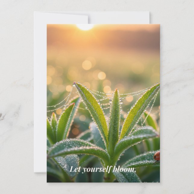 Cartes Pour Fêtes Annuelles Spring Card (Devant)