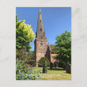 Cartes Pour Fêtes Annuelles St Benedict Biscop Church Wombourne Staffordshire
