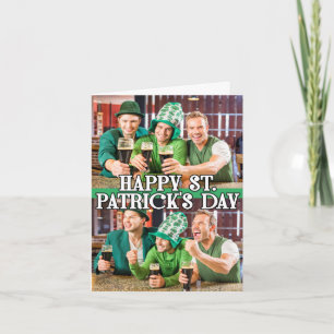 Cartes Pour Fêtes Annuelles St Patrick's Day Shamrock Irish Celtic 2 photos