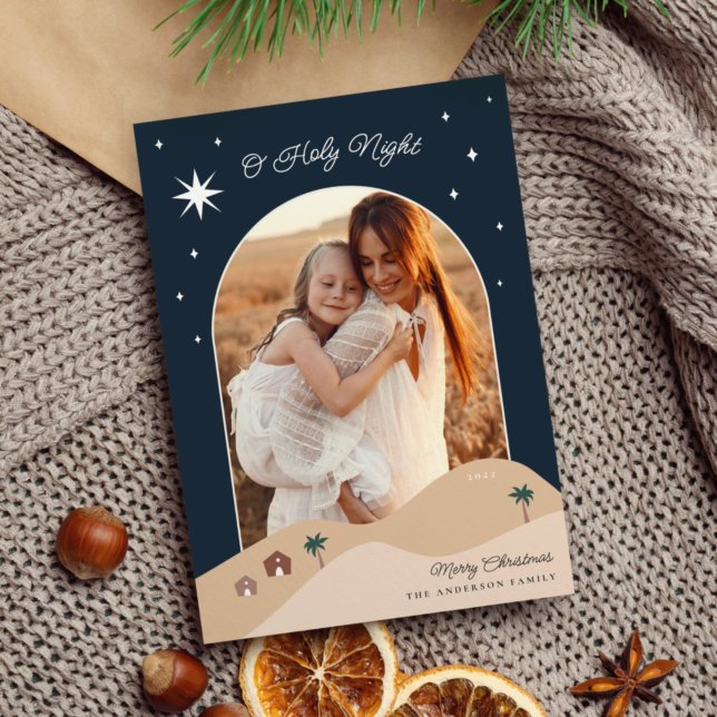 Cartes Pour Fêtes Annuelles Star of Bethlehem Photo (Créateur téléchargé)