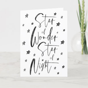 Cartes Pour Fêtes Annuelles Star of Wonder Star of Night   Renard nocturne éto