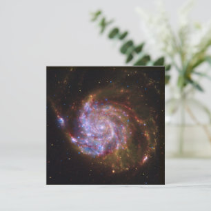 Cartes Pour Fêtes Annuelles Starbirth in the Pinwheel : Galaxy M101