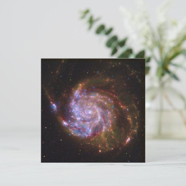 Cartes Pour Fêtes Annuelles Starbirth in the Pinwheel : Galaxy M101 (Debout devant)