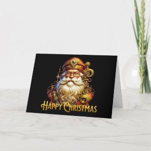 Cartes Pour Fêtes Annuelles Steampunk Christmas Père Noël