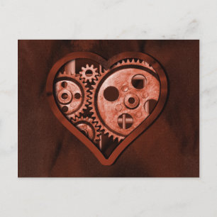 Cartes Pour Fêtes Annuelles Steampunk Valentine