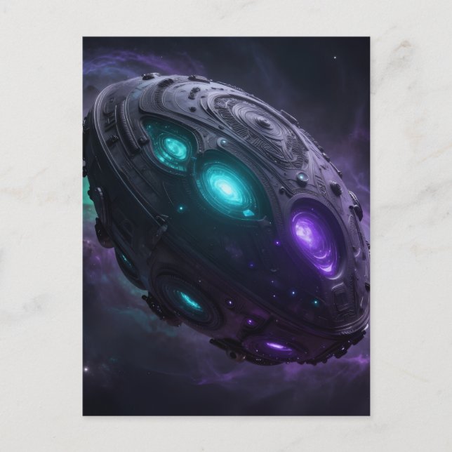 Cartes Pour Fêtes Annuelles Stellar Path – Journey Through the Universe´1 (Devant)