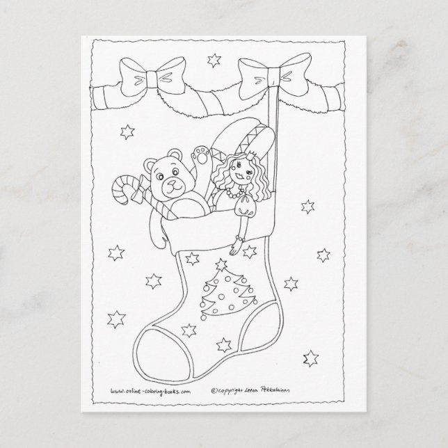 Cartes Pour Fêtes Annuelles Stockage de Noël (Devant)