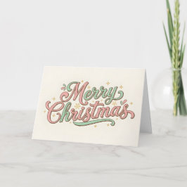 Cartes Pour Fêtes Annuelles Storybook Retro Kids Merry Christmas