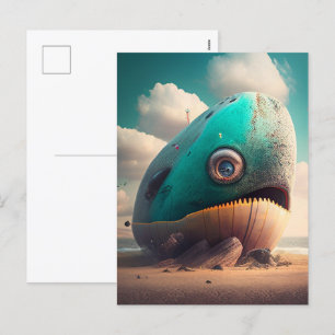 Cartes Pour Fêtes Annuelles Strange Whale
