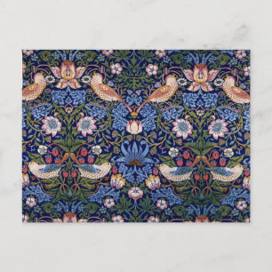 Cartes Pour Fêtes Annuelles Strawberry Thief, William Morris