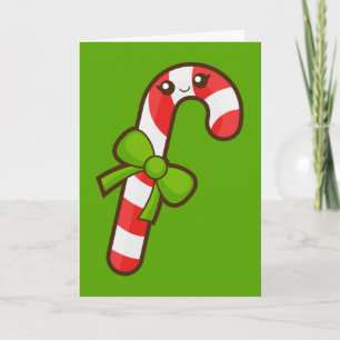 Cartes Pour Fêtes Annuelles Sucre de canne de Noël