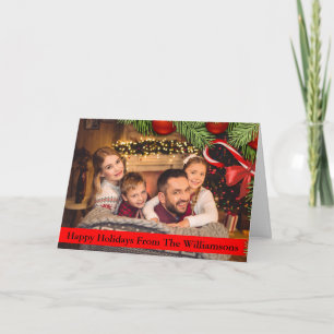 Cartes Pour Fêtes Annuelles Sucre de canne de Noël Frontière Joyeux Fêtes