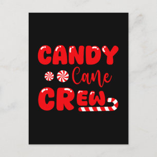 Cartes Pour Fêtes Annuelles Sucre de canne Équipage jumelé famille bonbon Love