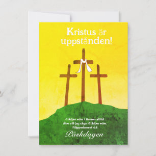 Cartes Pour Fêtes Annuelles Suédois Pâques Religieux chrétien