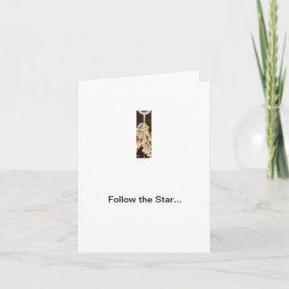 Cartes Pour Fêtes Annuelles Suivez l'étoile !