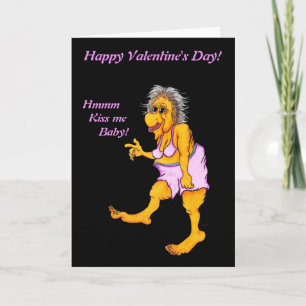 Cartes Pour Fêtes Annuelles Super Granny - Bonne Saint Valentin ! Embrasse-moi