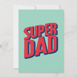 Cartes Pour Fêtes Annuelles Super Papa
