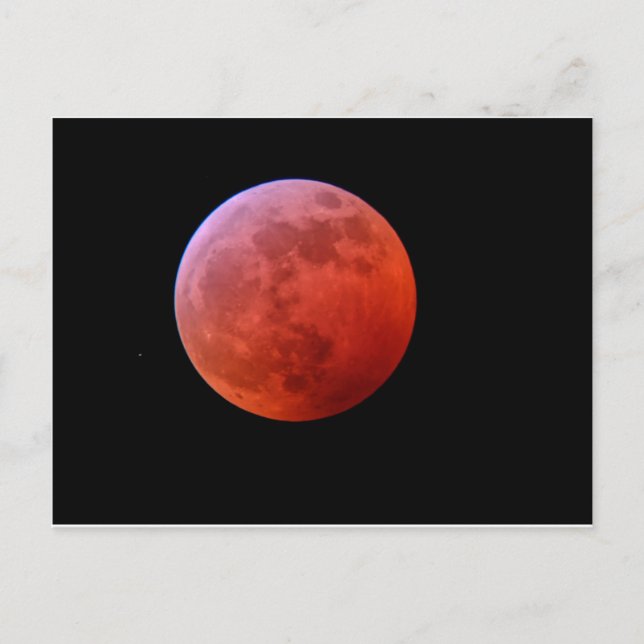 Cartes Pour Fêtes Annuelles Super Wolf Blood Moon (Devant)
