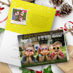 Cartes Pour Fêtes Annuelles Super Wonder-is-tic Joyeux Nouvel An Photo