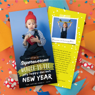Cartes Pour Fêtes Annuelles Superbe Merveilleuse Jolly Happydocile Année