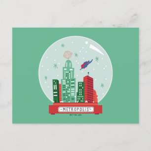 Cartes Pour Fêtes Annuelles Superman Metropolis
