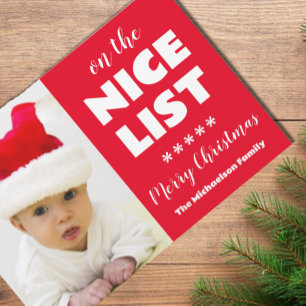 Cartes Pour Fêtes Annuelles Sur La Liste De Nice Photo De Noël