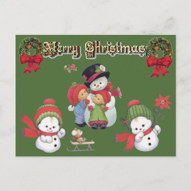 CARTES POUR FÊTES ANNUELLES SUZANNE ELIZABETH CHRISTMAS COLLECTION (Devant)