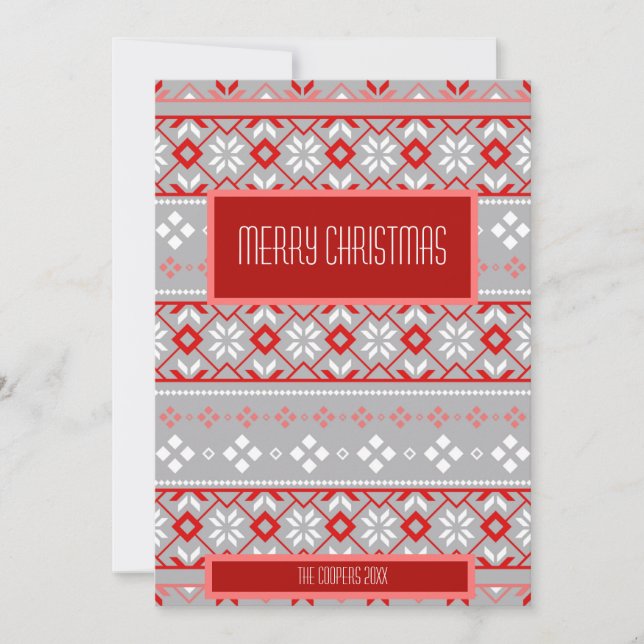 Cartes Pour Fêtes Annuelles Sweat de Noël (Devant)