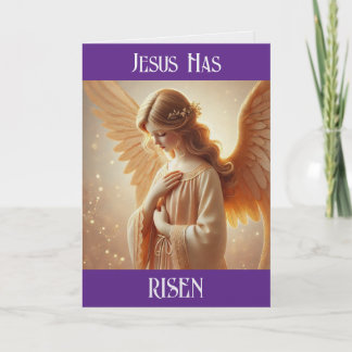 Cartes Pour Fêtes Annuelles Sweet Angel Easter Greeting Card