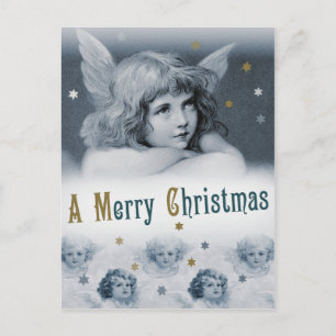 Cartes Pour Fêtes Annuelles Sweet dreamy enfant ange CC0783 Noël