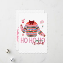Sweet Traitements Filles Vilain Sweater de Noël